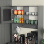 Hanah Home Armario Multiusos Grano 96 - Anthracite